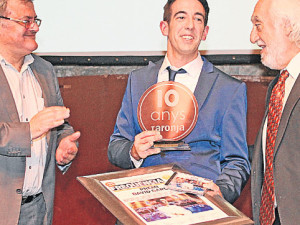 Reconeixement des de Canal Taronja a David Garcia